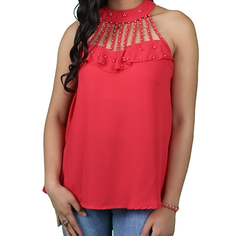 Fancy Sleeveless Stylish Top 1– MINORA CART GENERAL TRADING L.L.C